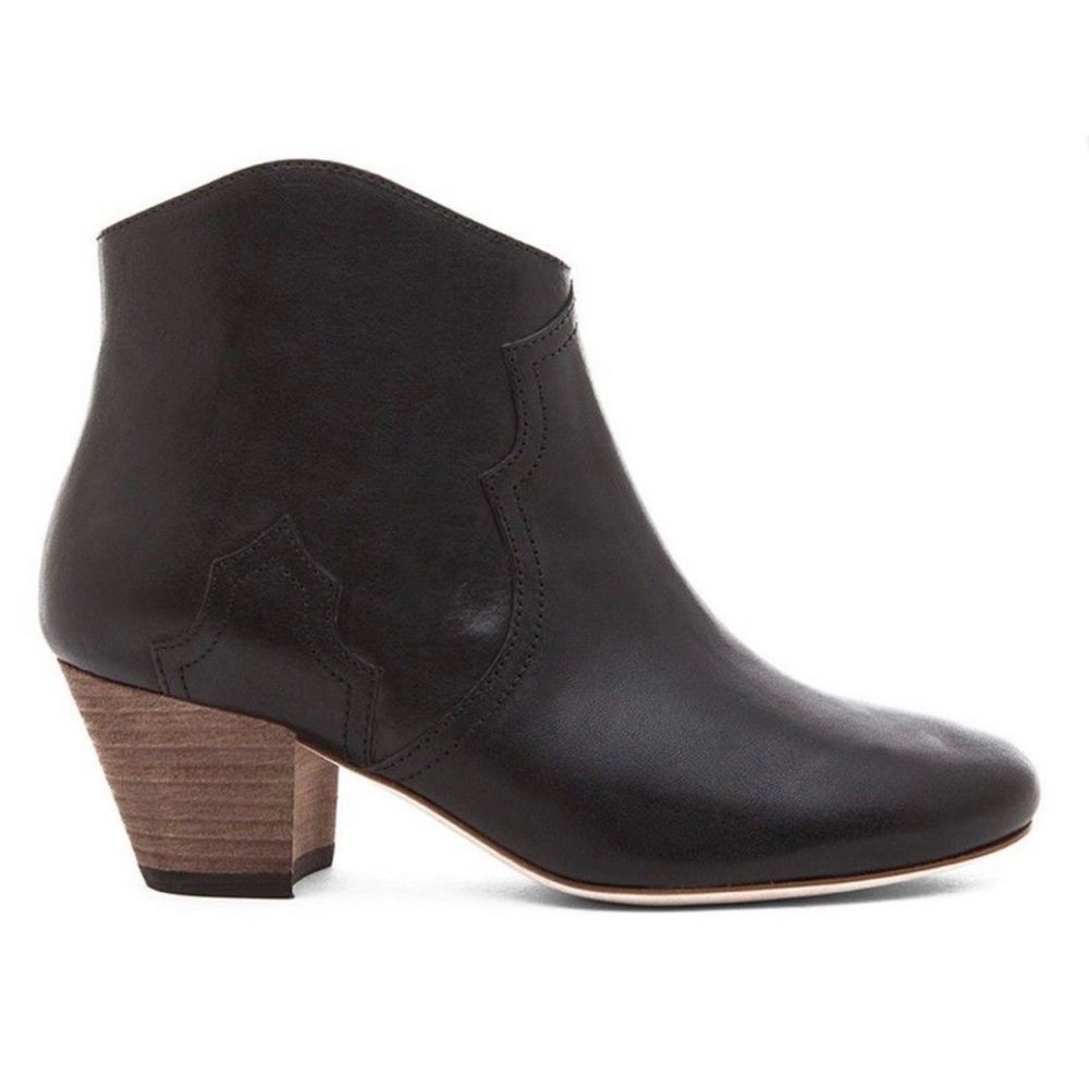 Isabel Marant Dicker Boots leather black FR37